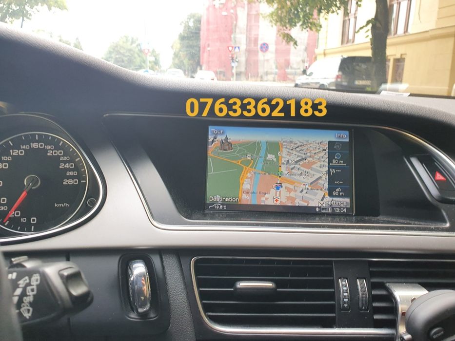 Actualizare Harti 2025 Audi A4 A5 A6 A7 A8 MMI3G RMC MIB1 MIB2 MIB3