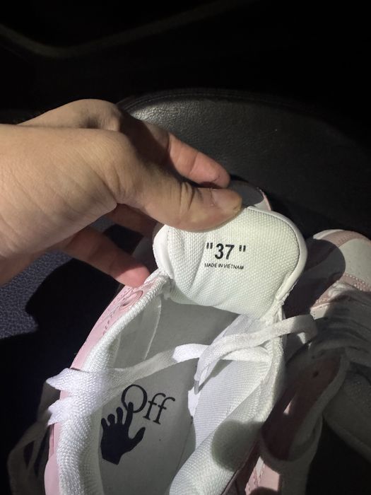 Off white roz/trandafiriu marimea 37