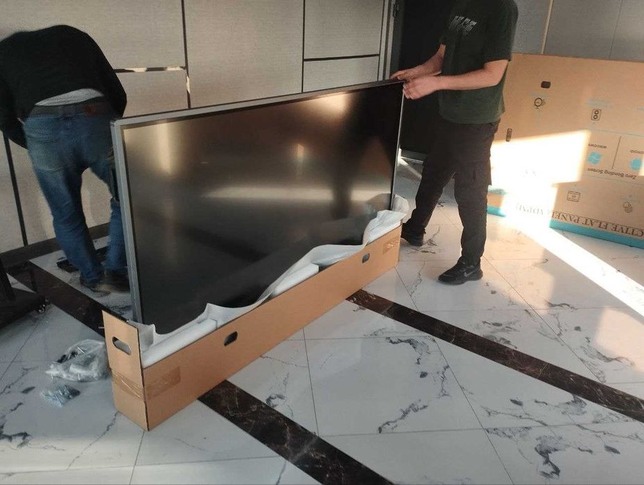 Интерактивная сенсорная 98  доска 4K i5-8GB/256GB Роликовый Кронштейн