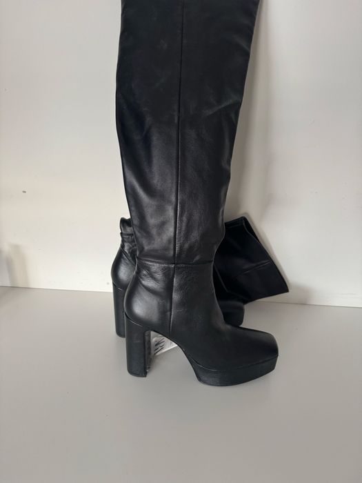 Cizme Zara noi din pielr naturala interior si extetior