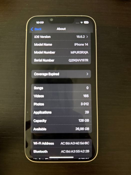 iPhone 14 128gb White - като нов