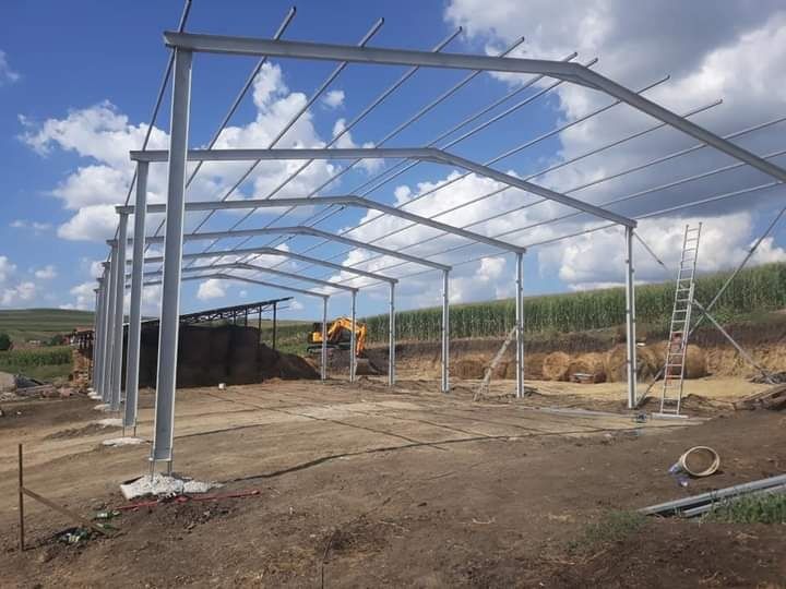 Hală metalică diferite dimensiuni lichidare de stoc