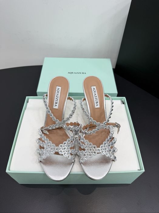 Sandale Aquazzura Tequilla 105- Piele naturala pe stoc 38-38,5