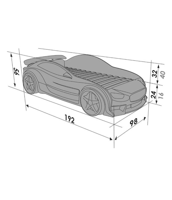 Кровать - машинка