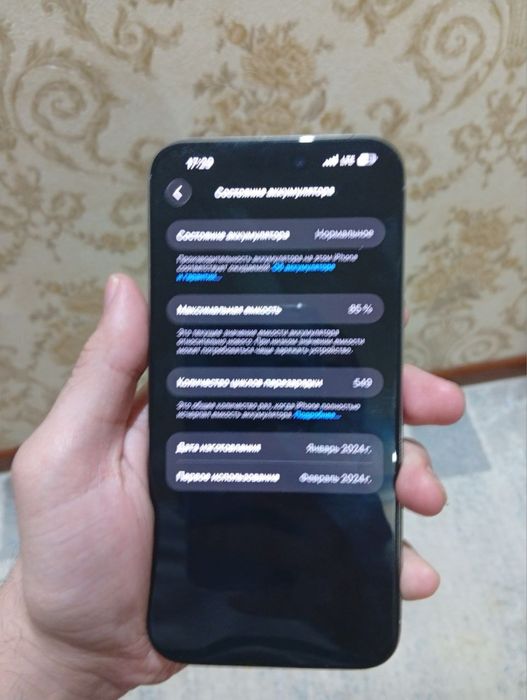 Iphone 15 pro max 256