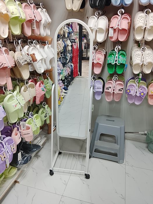 Зеркало  айна ақ түсті