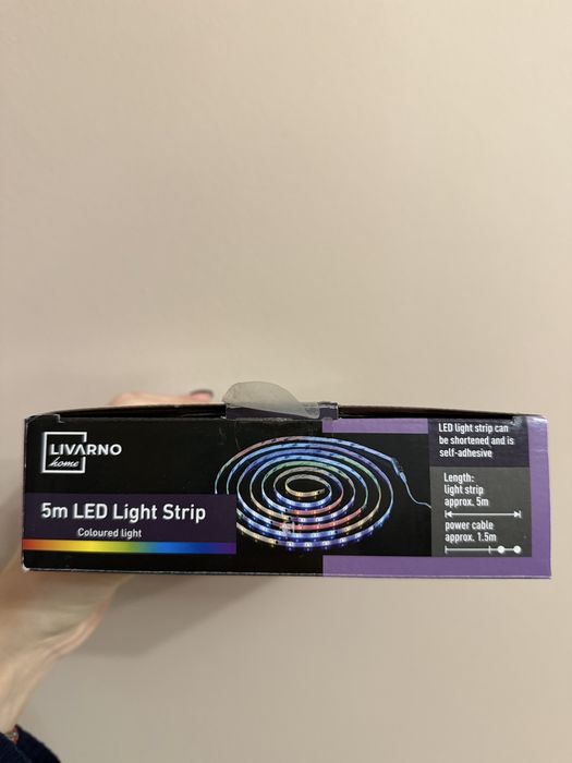 Светлинна led лента с  дължина 5 метра