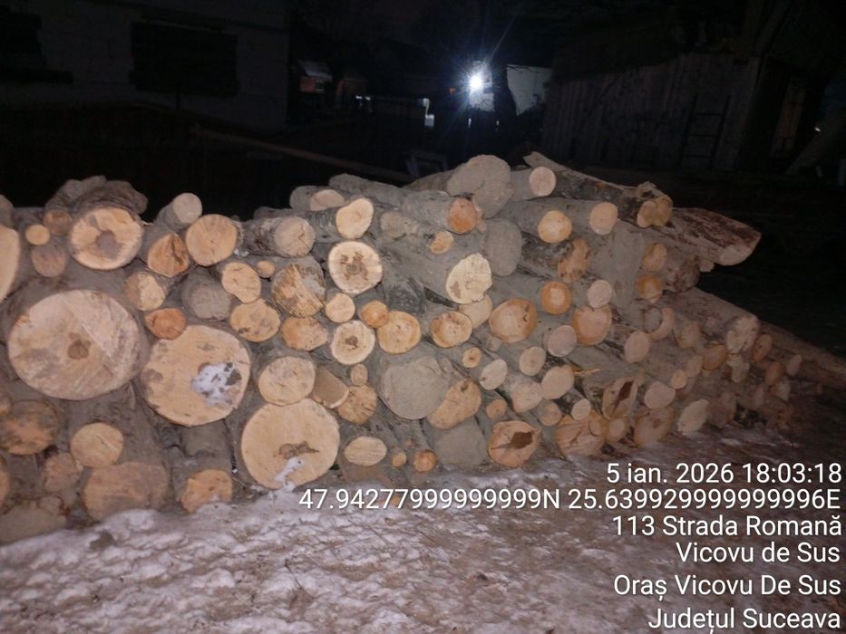 5metri lemn fag  dus la domiciliu