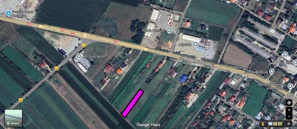 Teren intravilan 1000mp Catamarasti-Deal