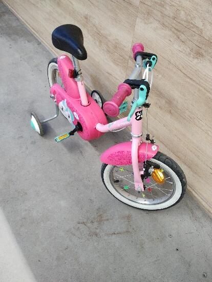 Bicicletă 14" 3-5 ani 500 - produs resigilat - (SecondHand) Decathlon