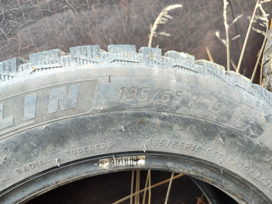 Зимние шины Мишлен  195/65/15