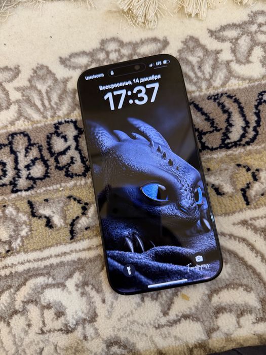 iPhone 16 Pro Max qora 256 GB sotilad