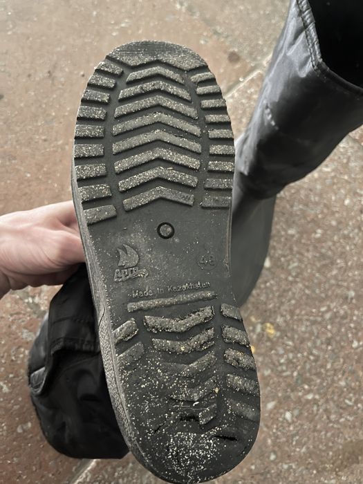 Сапоги прорезиненные утепленные 40 размер