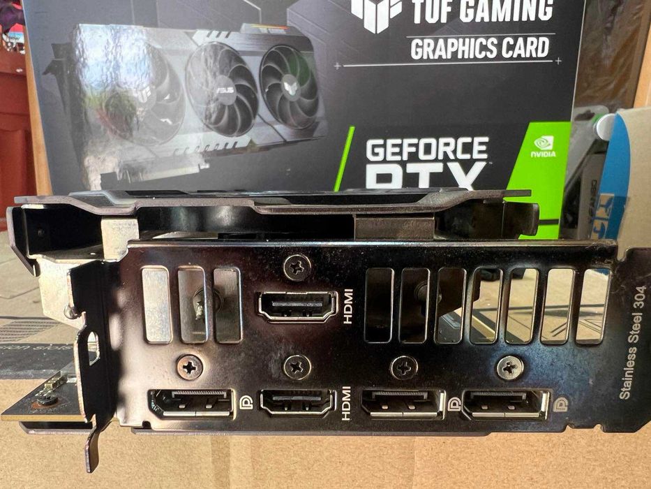 Видеокарта ASUS TUF-RTX3070-O8G-GAMING 8GB
