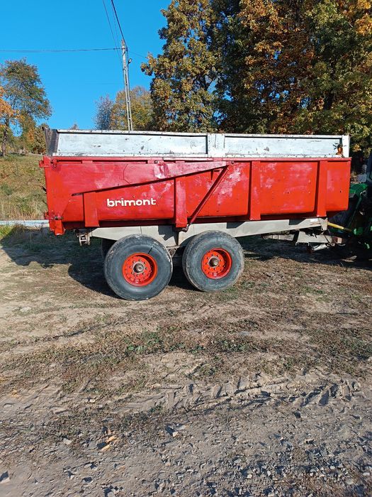 Remorcă agricolă basculantă Brimont 12t tone basculabila