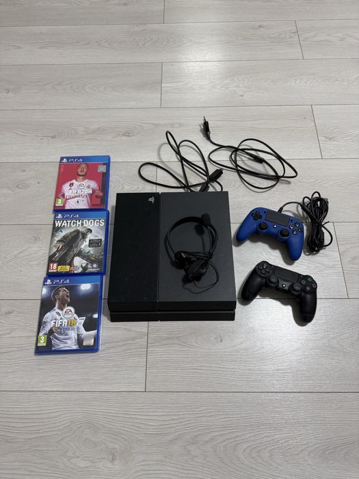 Ps4 1tb, Consola PlayStation 4 PS4 1Tb + 3 jocuri