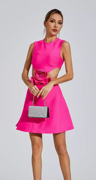 Официална рокля- розово