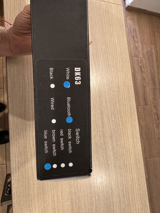 Tastatură mecanică pentru jocuri, DIERYA DK63, NOUA!!!