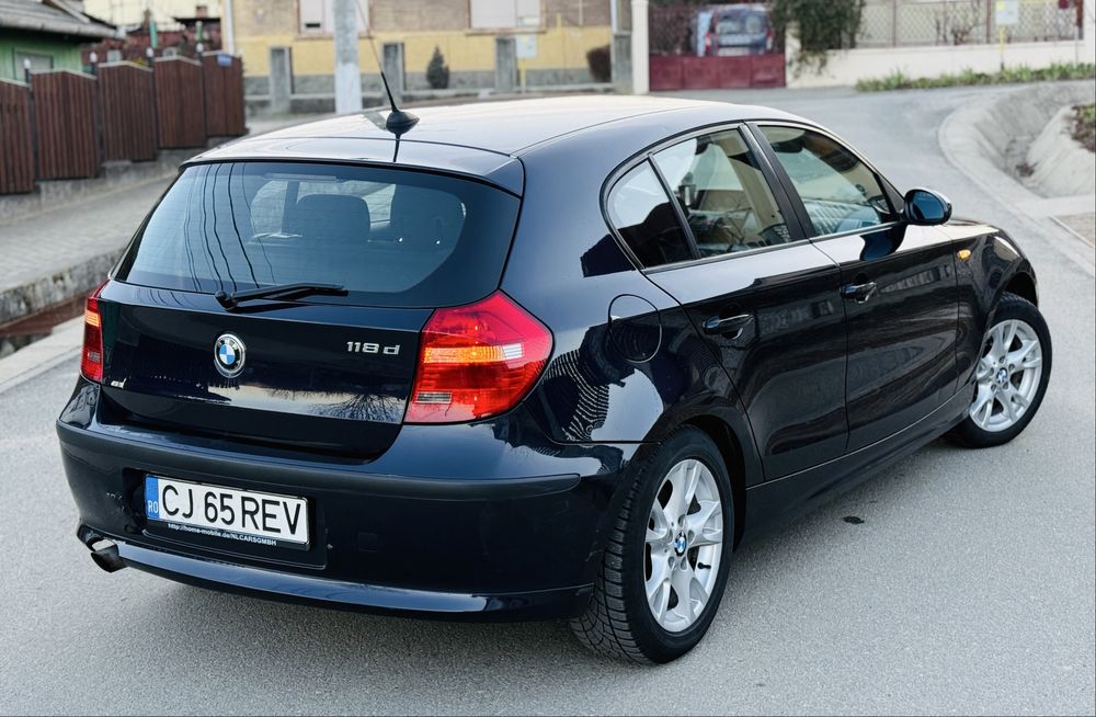 Bmw 118d 143 Cai 6+1 Viteze Manual 2009 Euro5