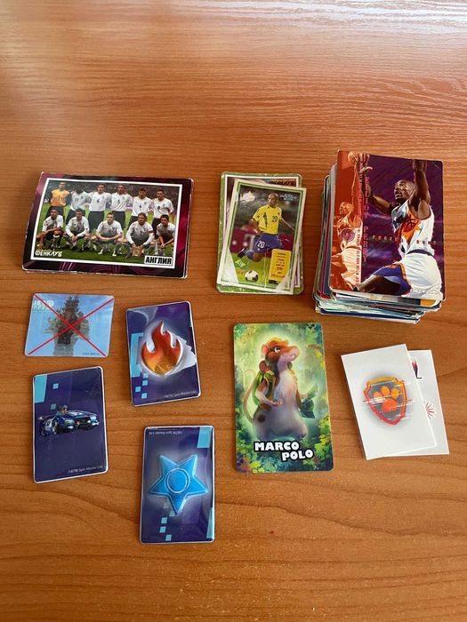 Различно разнообразие от Колекционерски Карти