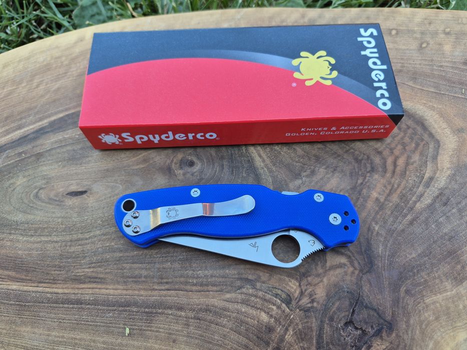 Сгъваем нож Spyderco Paramilitary C223