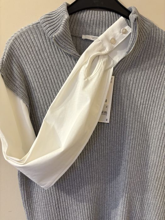 НАМАЛЕН ZARA New блуза - плетиво