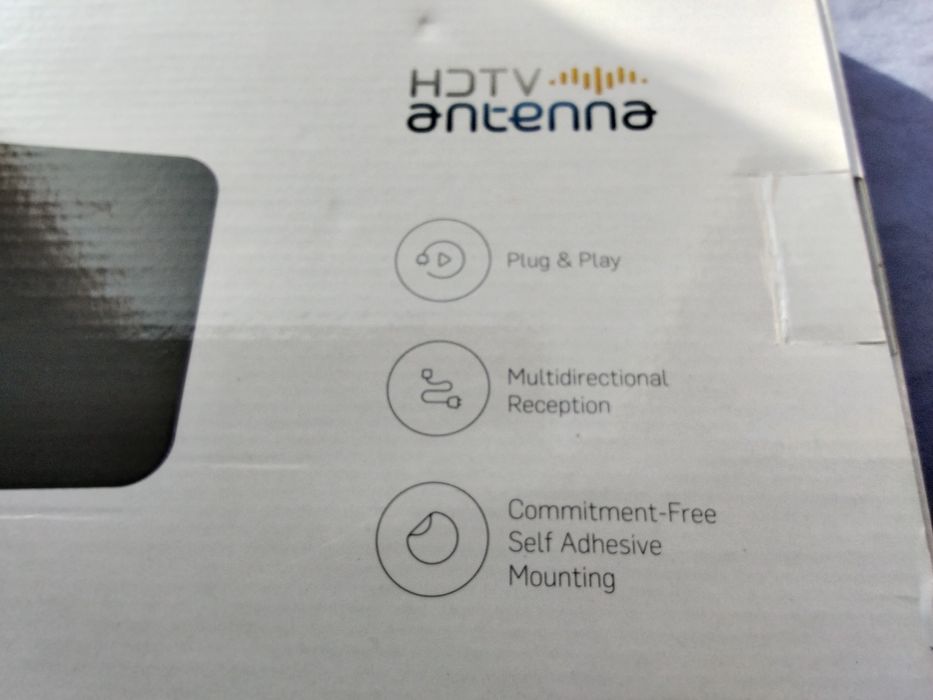 чисто нова последен модел утратънка антена за ефирна цифрова телевизия