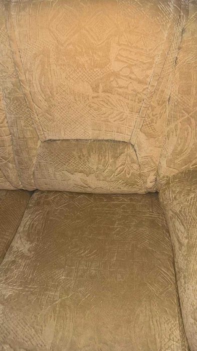 Canapele si fotoliu Vintage din lemn masiv