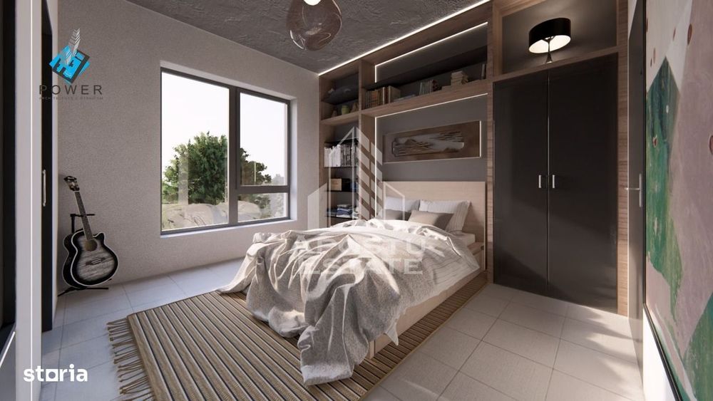 Apartament cu 2camere si terasa de 17mp la intrare in Giroc Smart Home
