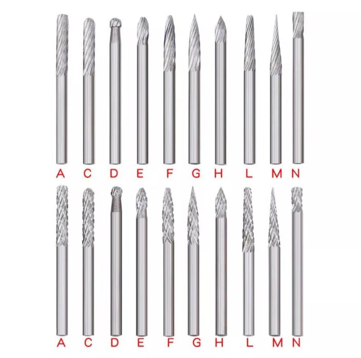 Freza Carbura 3mm 20 piese Metal Plastic Lemn Etc