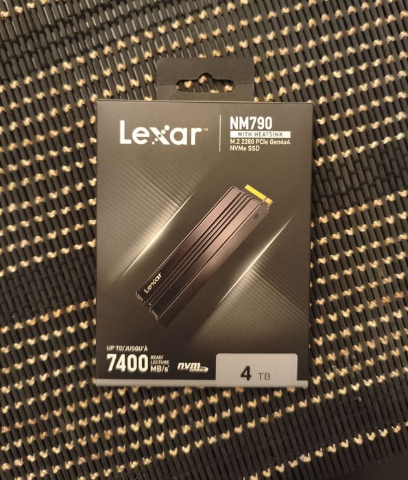 #GARANTIE# / SSD M.2 / Lexar NM790 / 4TB / Heatsink