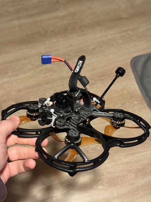 Drona CineLog35 FPV cinewhoop 4s cu Digital, TBS Tracer si baterii