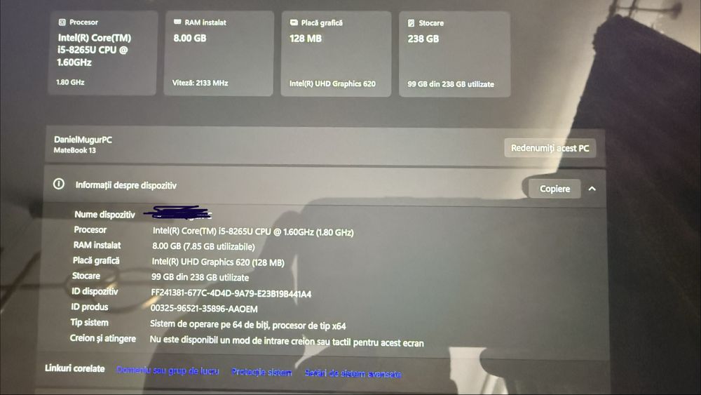 Laptop Huawei Matebook 13