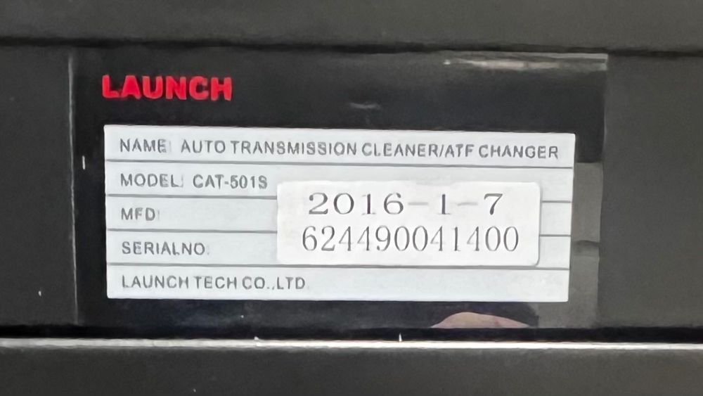 Машина за смяна и почистване на автоматични скорости – CAT-501S