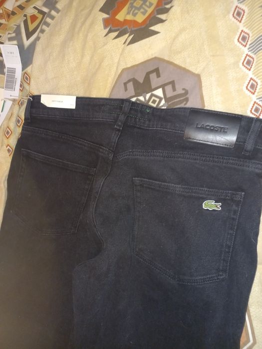 Blugi originali Lacoste slim fit