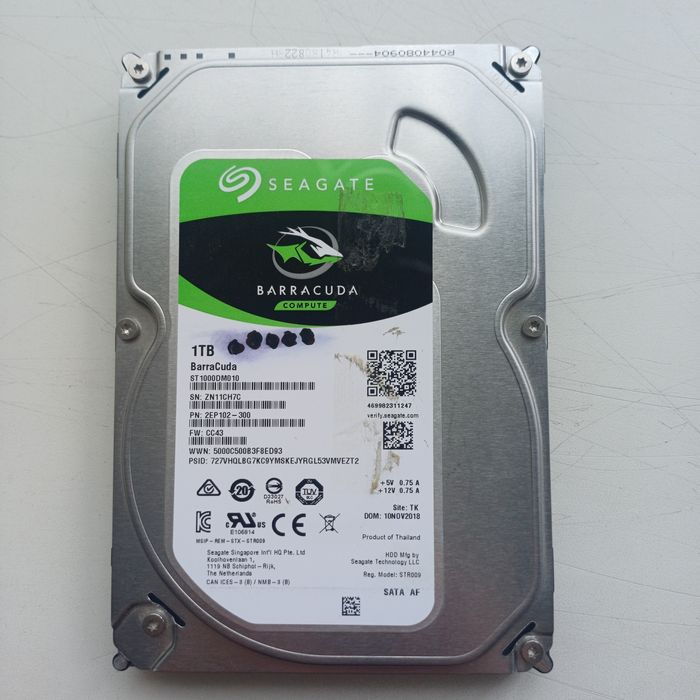 Жесткий диск SEAGATE 1 Tb, 2 Tb