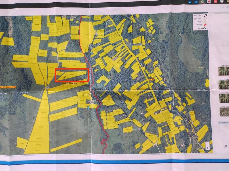 Vând teren in Porumbacu de Sus