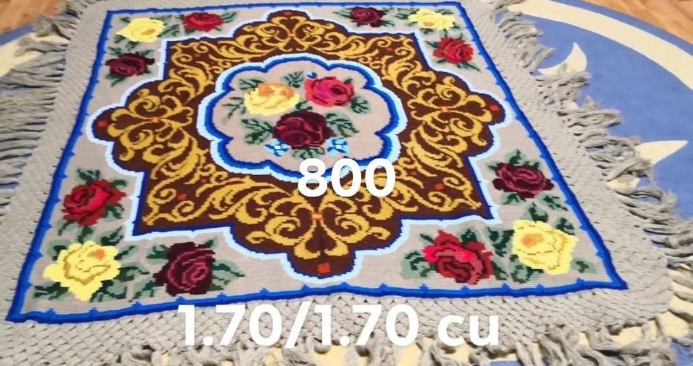 Fețe de masă cusute în chelin