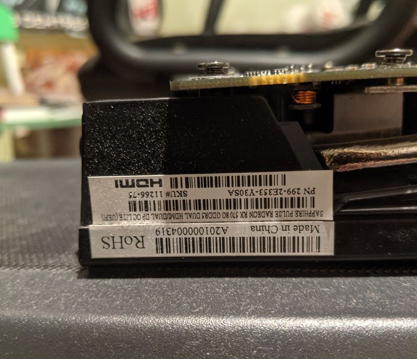 Rx 570 sapphire 8 gb