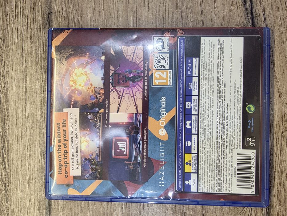 PS4 PS5 диск It takes two
