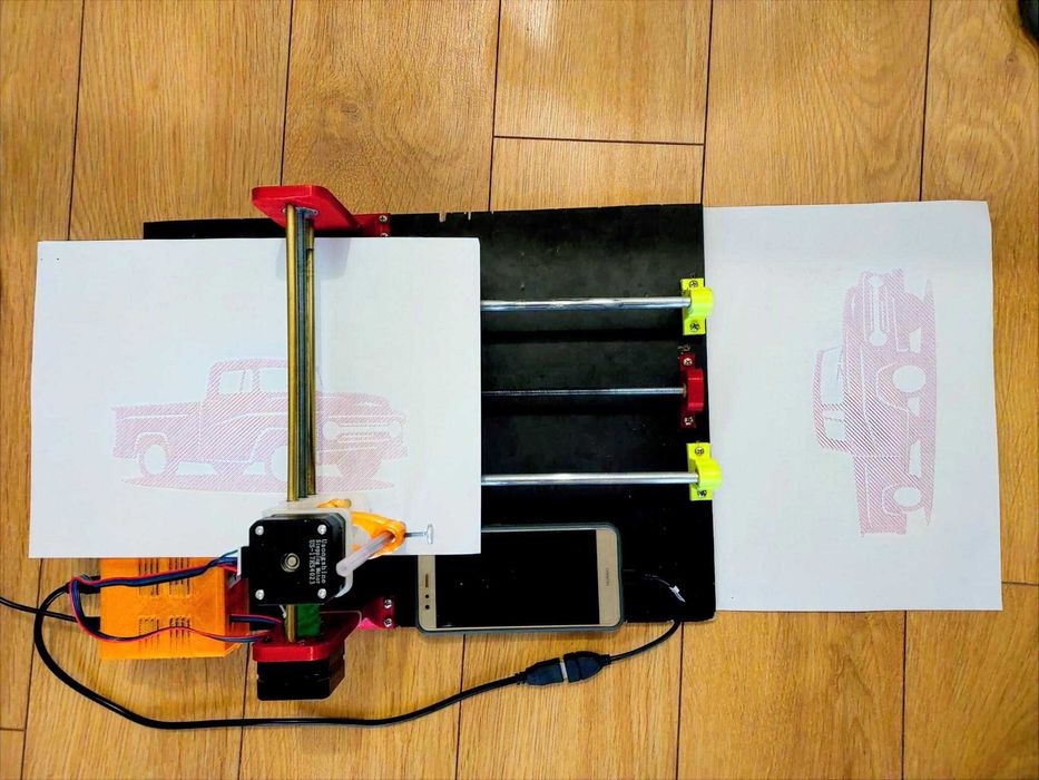 Proiect CNC plotter - diy