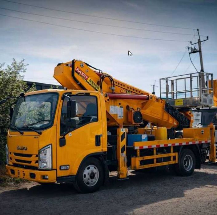 ISUZU 45-метровая автовышка avtovishka Автогидроподъемник
