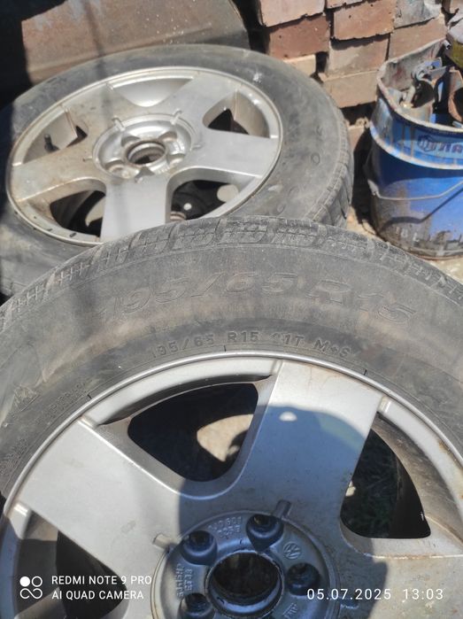 Гуми с джанти за голф 4