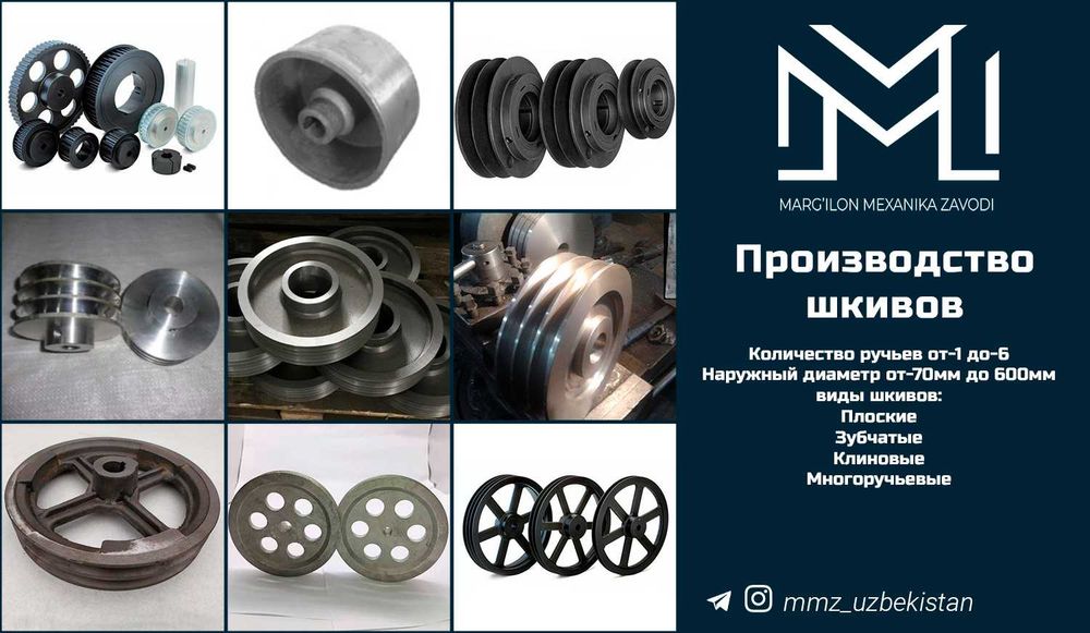 Шкивы. Шкив для электродвигателя.