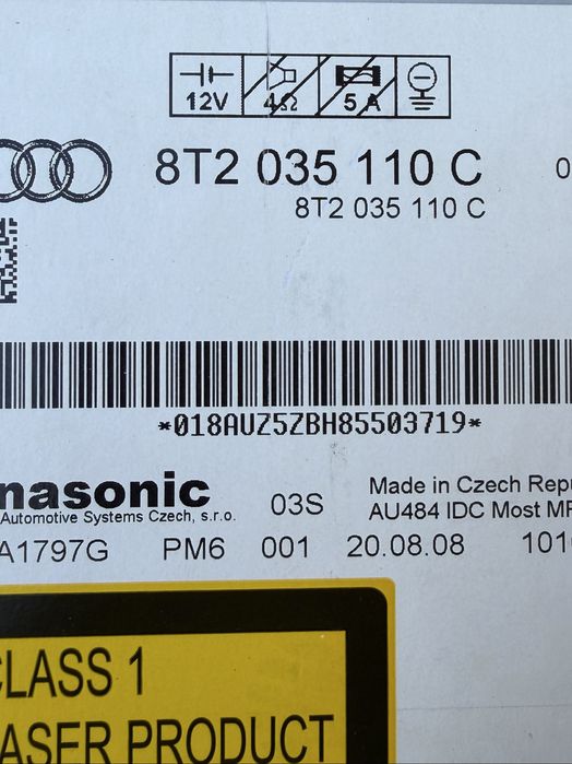 Magazie CD / Display / Tastatura Audi A4 B8 / A5
