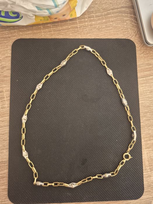 Lant de aur barbatesc Versace 14k