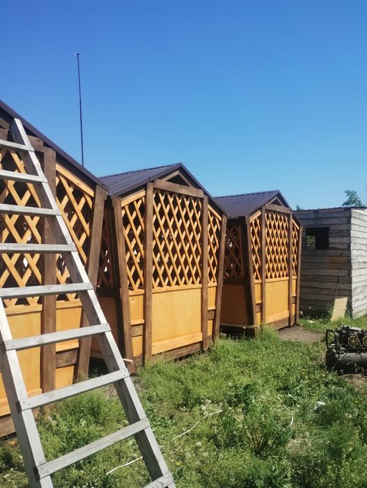 Беседка Избушка Деревянная