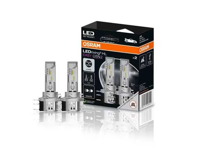 Авто LED крушки OSRAM LEDriving HL EASY GEN2 H1/H3/H4/H7/H8/H9/H10/H11/H15/H16/H18/H19/HB3/HB4/HIR1/HIR2-12V-6500K