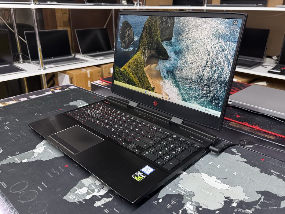 Игровой HP Omen 15 i5-8300H/16GB/SSD512GB/HDD1TB/GTX1050Ti