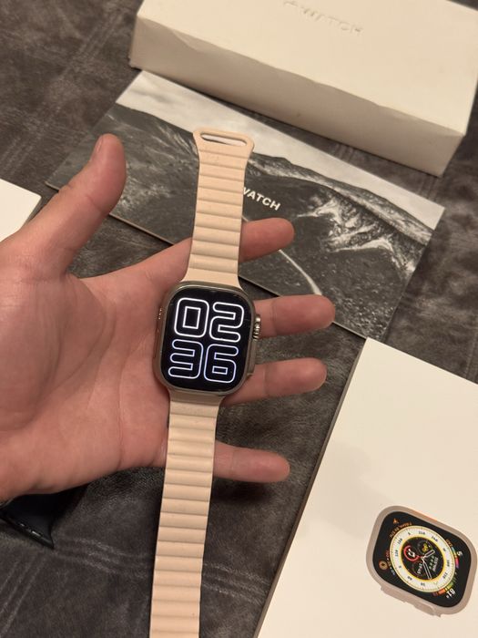 Apple watch ultra 49mm titanium